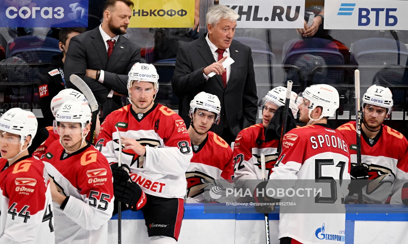 Хоккей. КХЛ. Матч "Динамо М" - "Авангард"