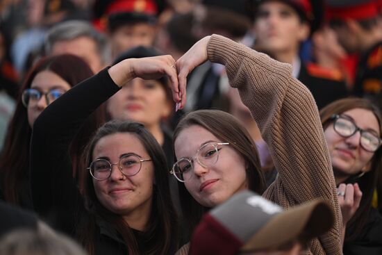 Праздничный концерт "Одна страна, одна семья, одна Россия!" на Красной площади