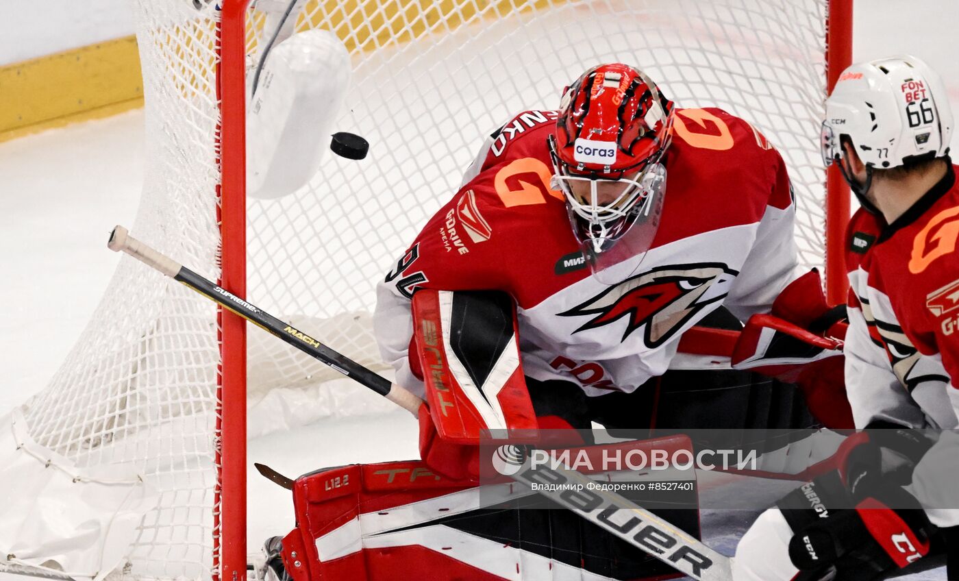 Хоккей. КХЛ. Матч "Динамо М" - "Авангард"