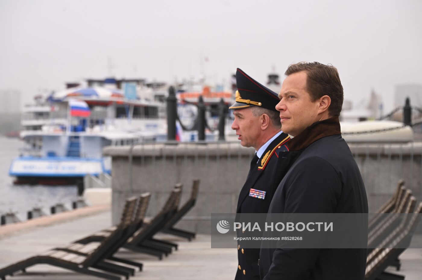 Передача Мосгортрансом аэролодки ЛО МВД России на водном транспорте