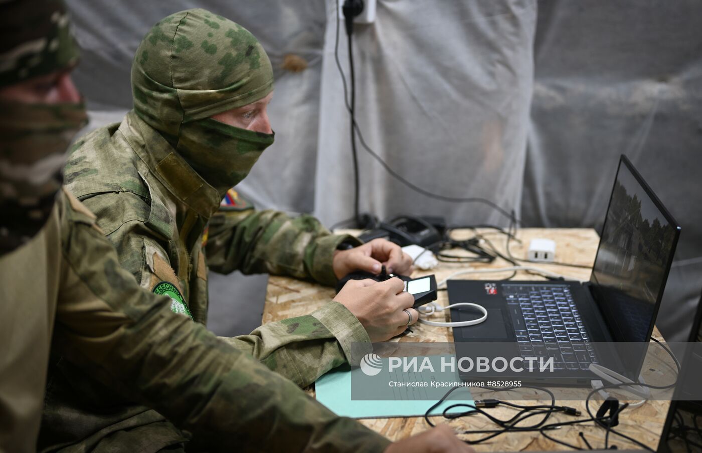 Полевой учебный центр "Небесный воин" ЦВО по подготовке операторов и перехватчиков БПЛА