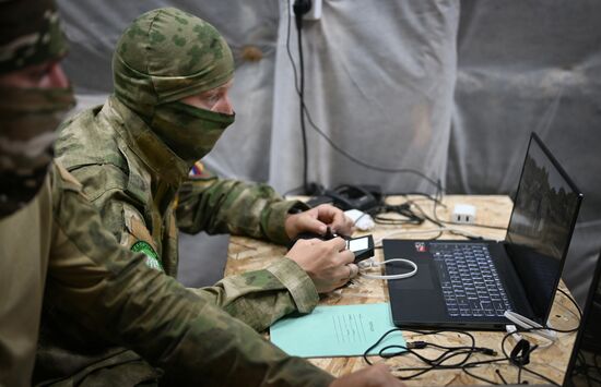 Полевой учебный центр "Небесный воин" ЦВО по подготовке операторов и перехватчиков БПЛА