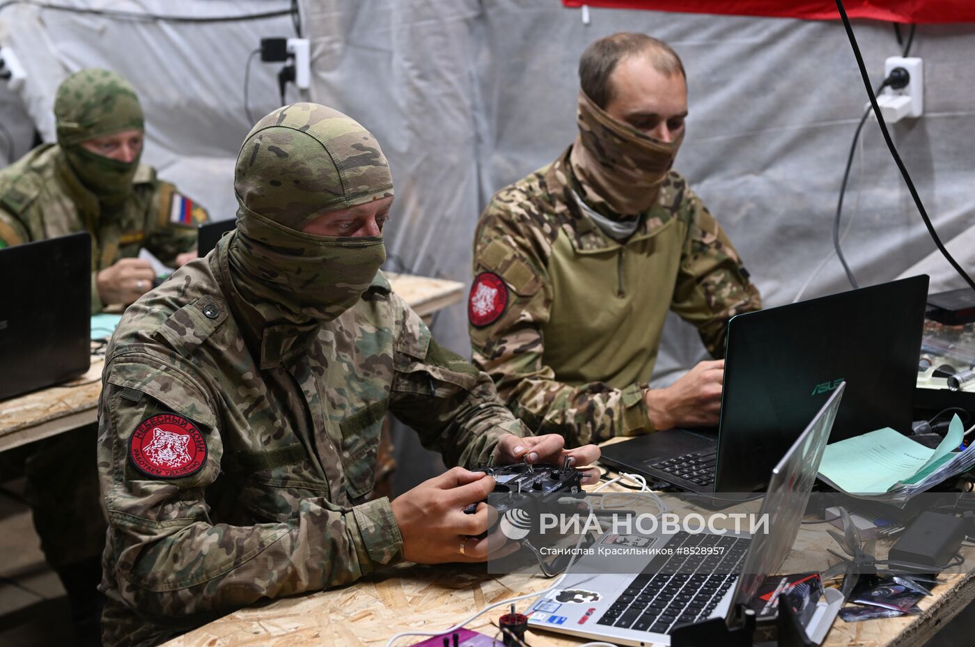 Полевой учебный центр "Небесный воин" ЦВО по подготовке операторов и перехватчиков БПЛА