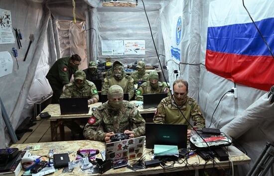 Полевой учебный центр "Небесный воин" ЦВО по подготовке операторов и перехватчиков БПЛА