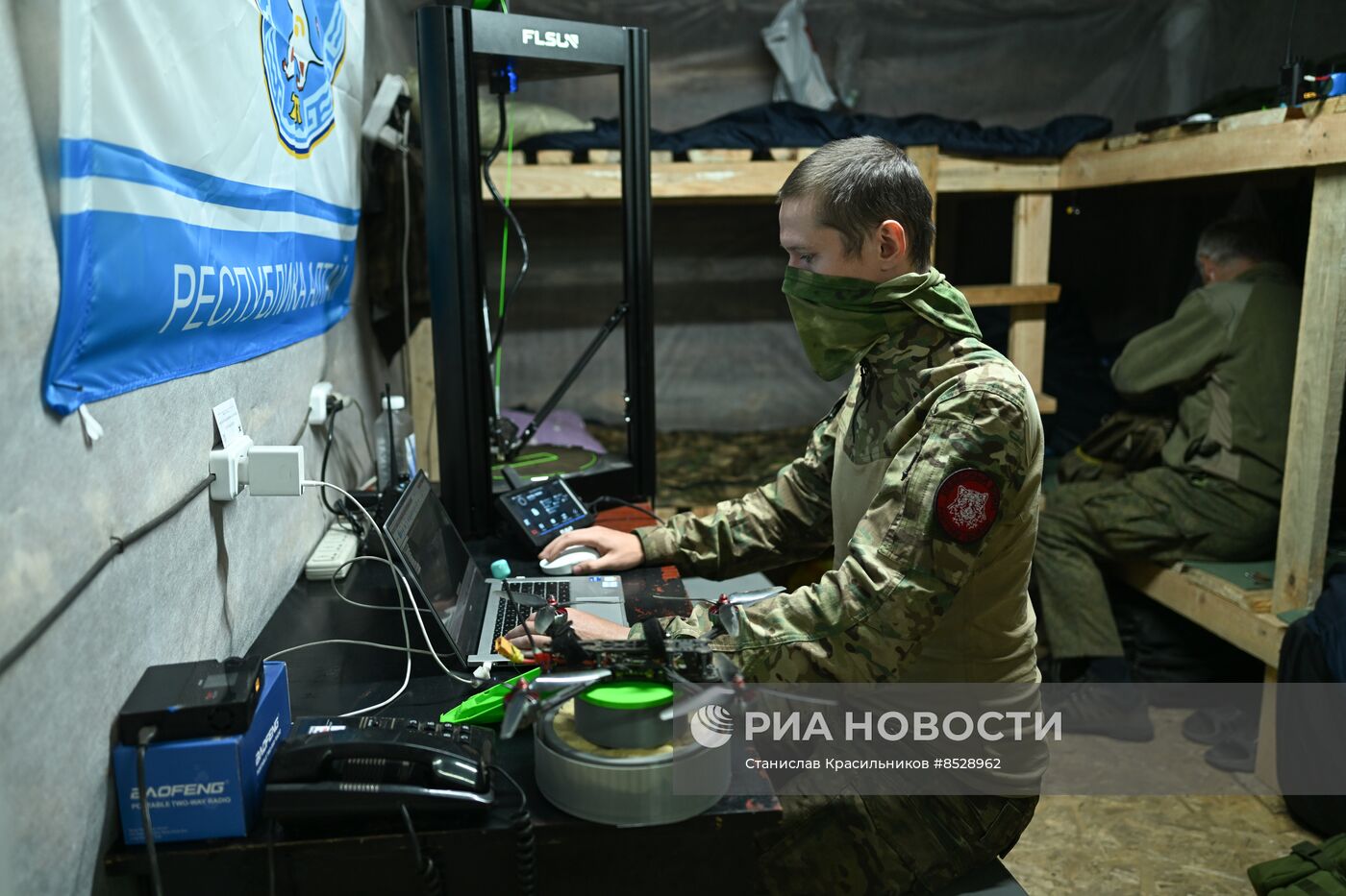 Полевой учебный центр "Небесный воин" ЦВО по подготовке операторов и перехватчиков БПЛА