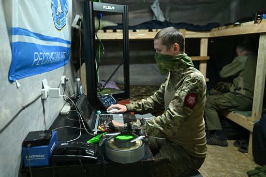 Полевой учебный центр "Небесный воин" ЦВО по подготовке операторов и перехватчиков БПЛА