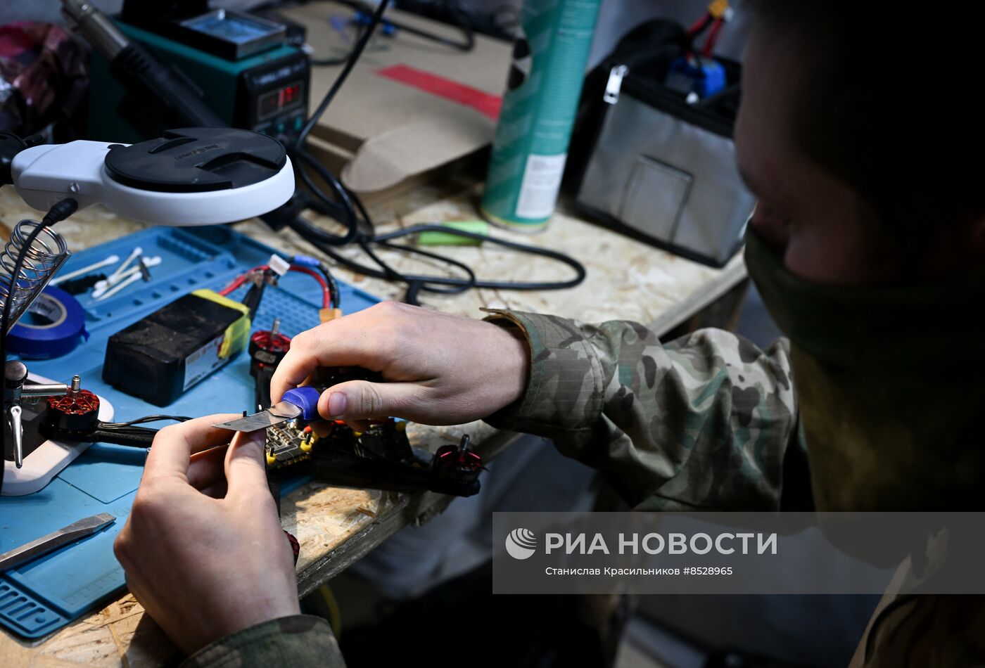 Полевой учебный центр "Небесный воин" ЦВО по подготовке операторов и перехватчиков БПЛА