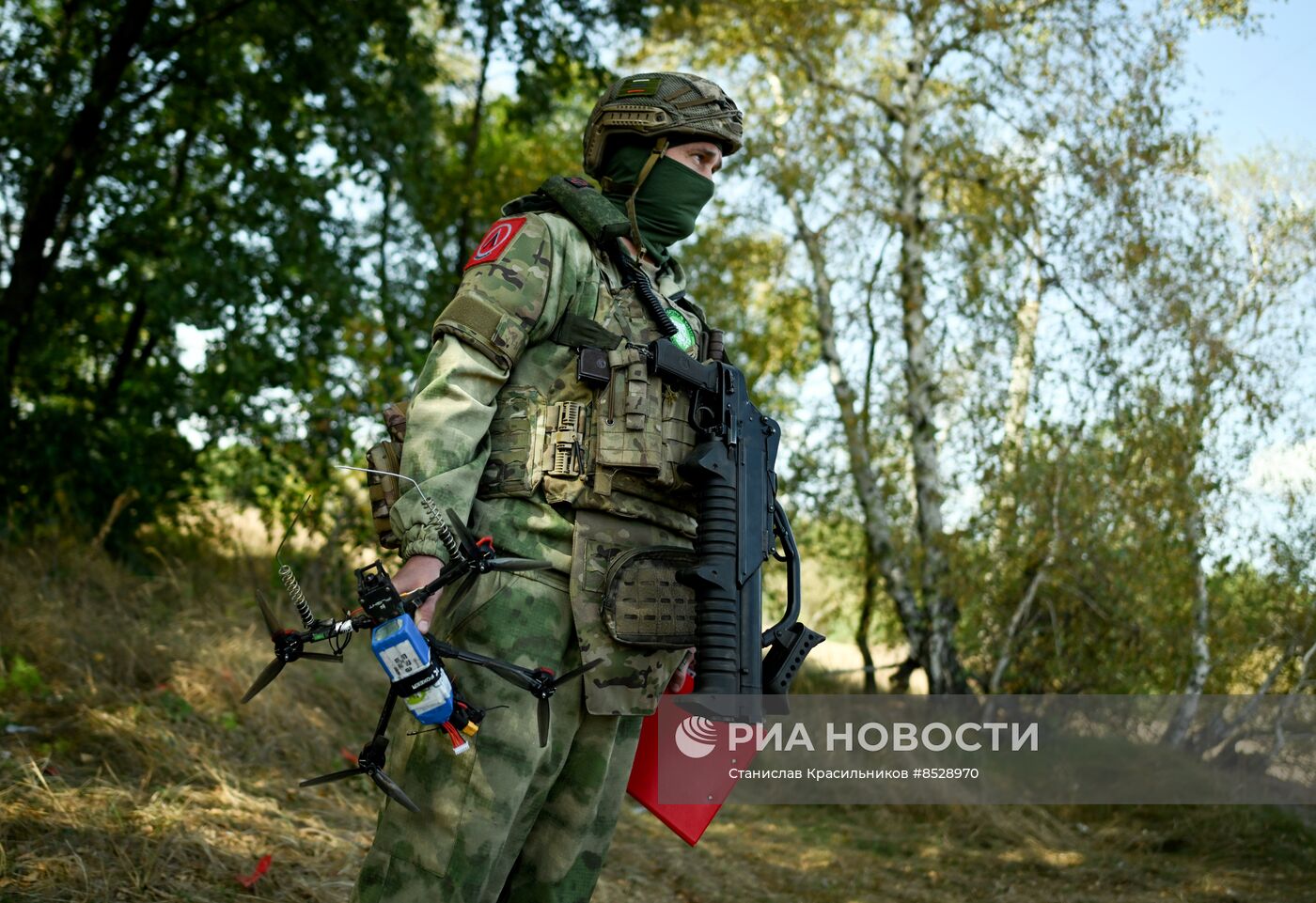 Полевой учебный центр "Небесный воин" ЦВО по подготовке операторов и перехватчиков БПЛА