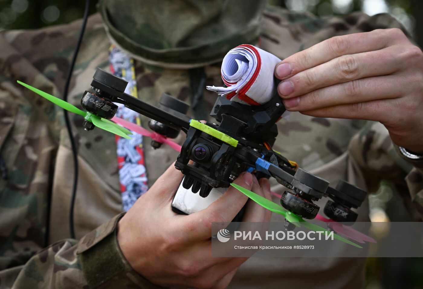 Полевой учебный центр "Небесный воин" ЦВО по подготовке операторов и перехватчиков БПЛА