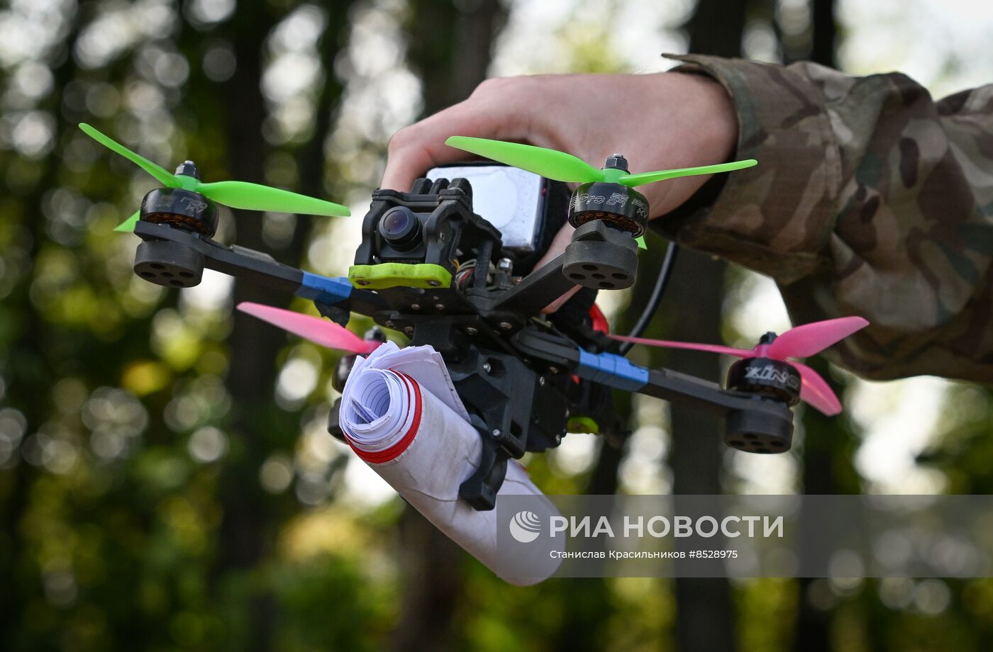 Полевой учебный центр "Небесный воин" ЦВО по подготовке операторов и перехватчиков БПЛА