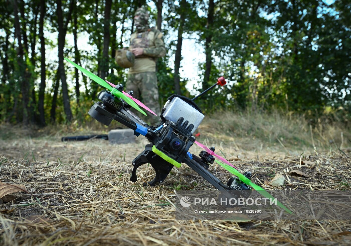 Полевой учебный центр "Небесный воин" ЦВО по подготовке операторов и перехватчиков БПЛА