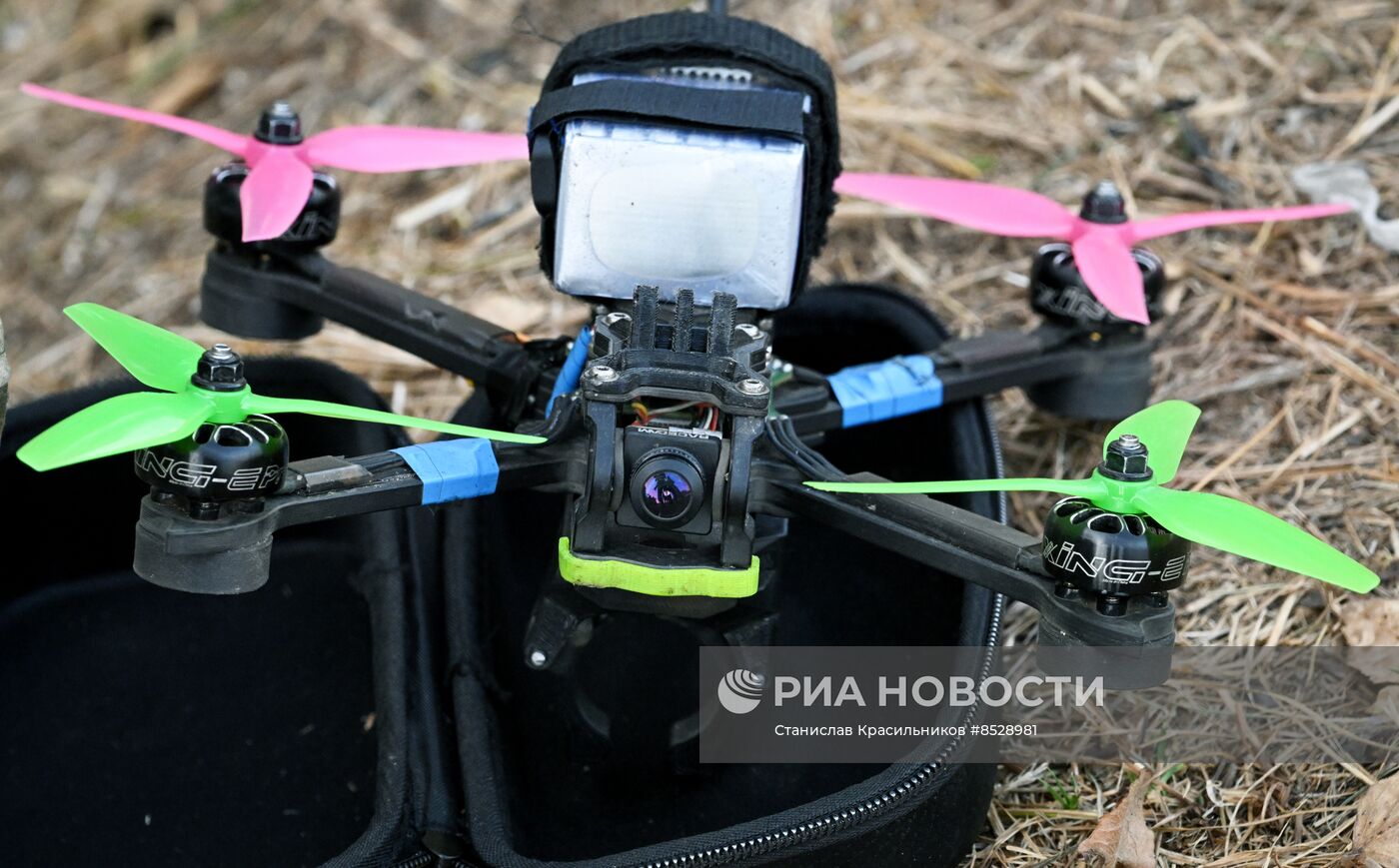 Полевой учебный центр "Небесный воин" ЦВО по подготовке операторов и перехватчиков БПЛА