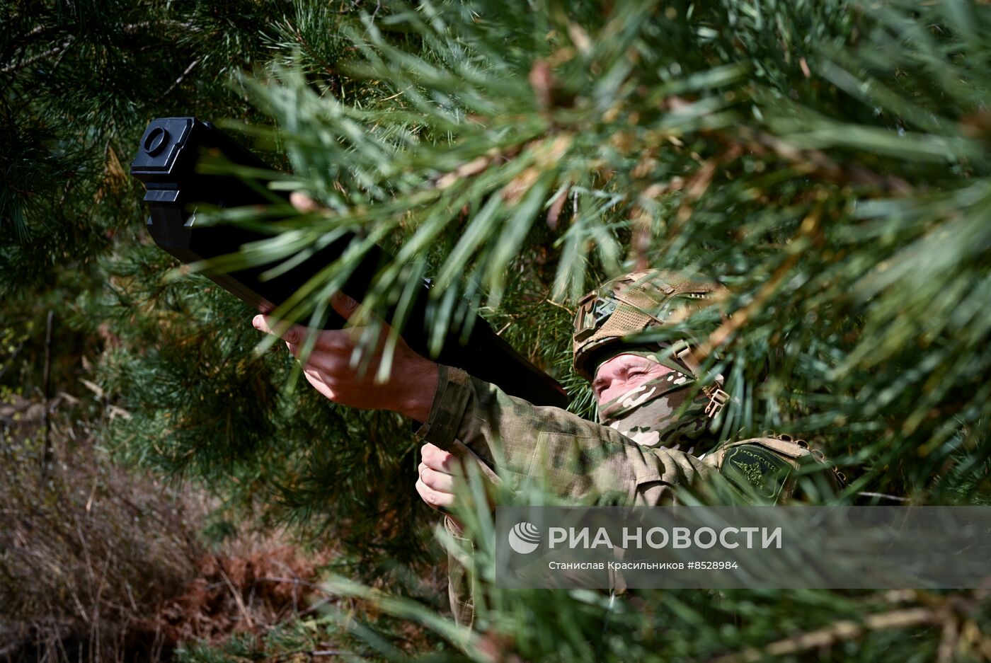 Полевой учебный центр "Небесный воин" ЦВО по подготовке операторов и перехватчиков БПЛА