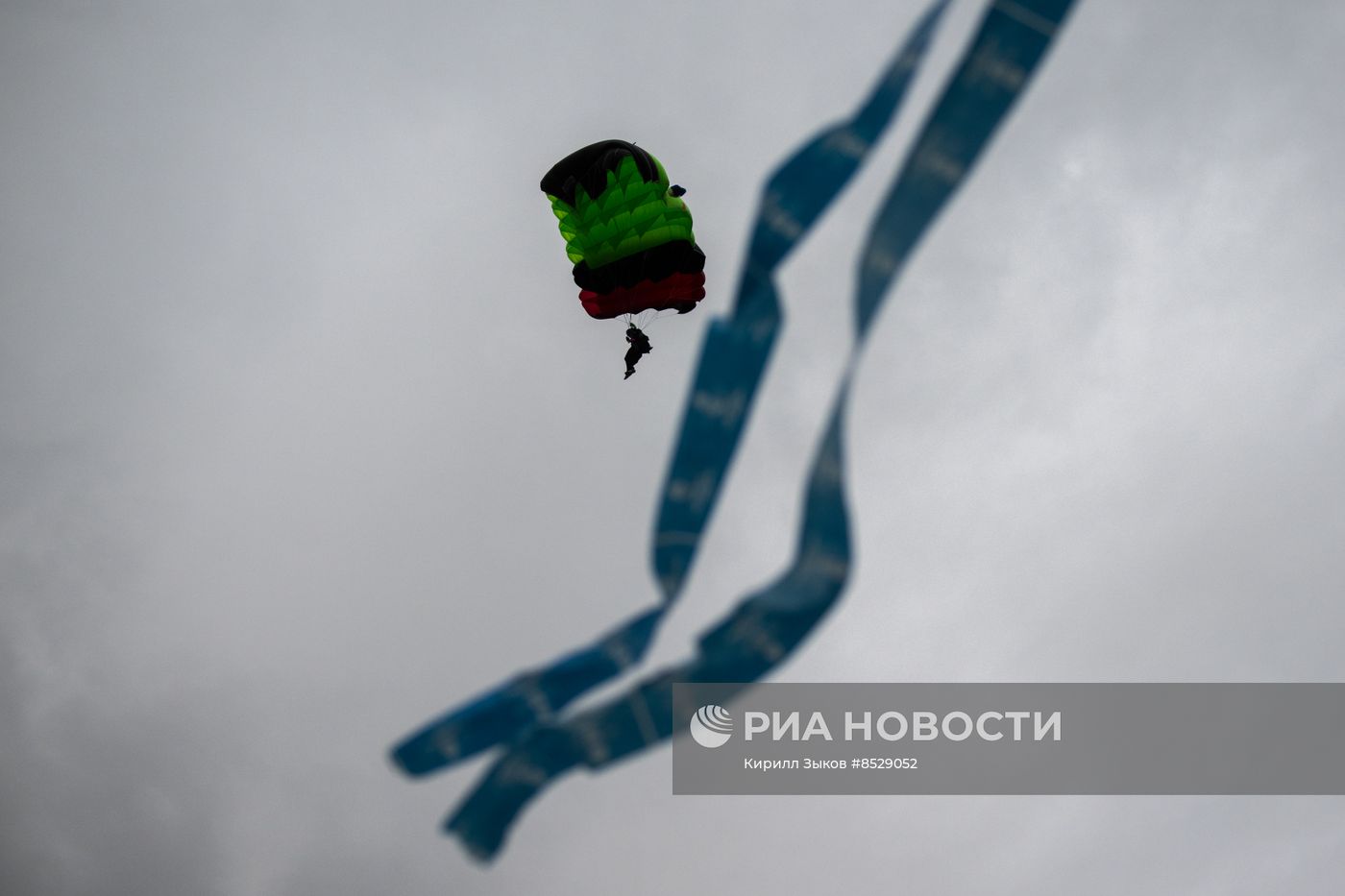 Чемпионат по парашютному спорту в Гудермесе