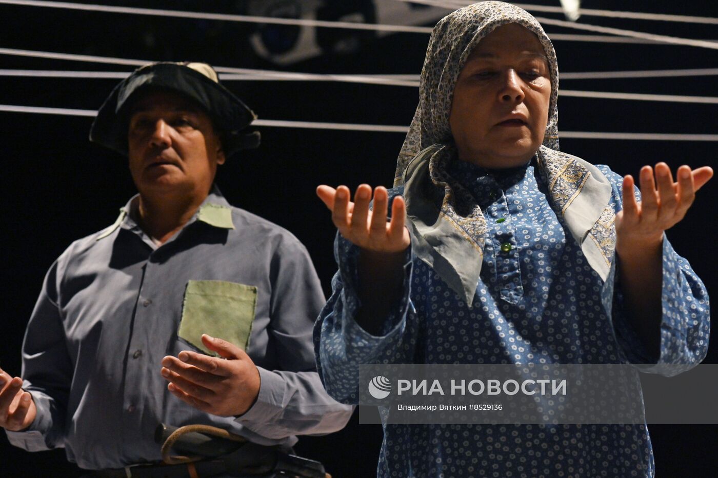 Спектакль "Материнское поле" в рамках международного театрального фестиваля им. А.П. Чехова
