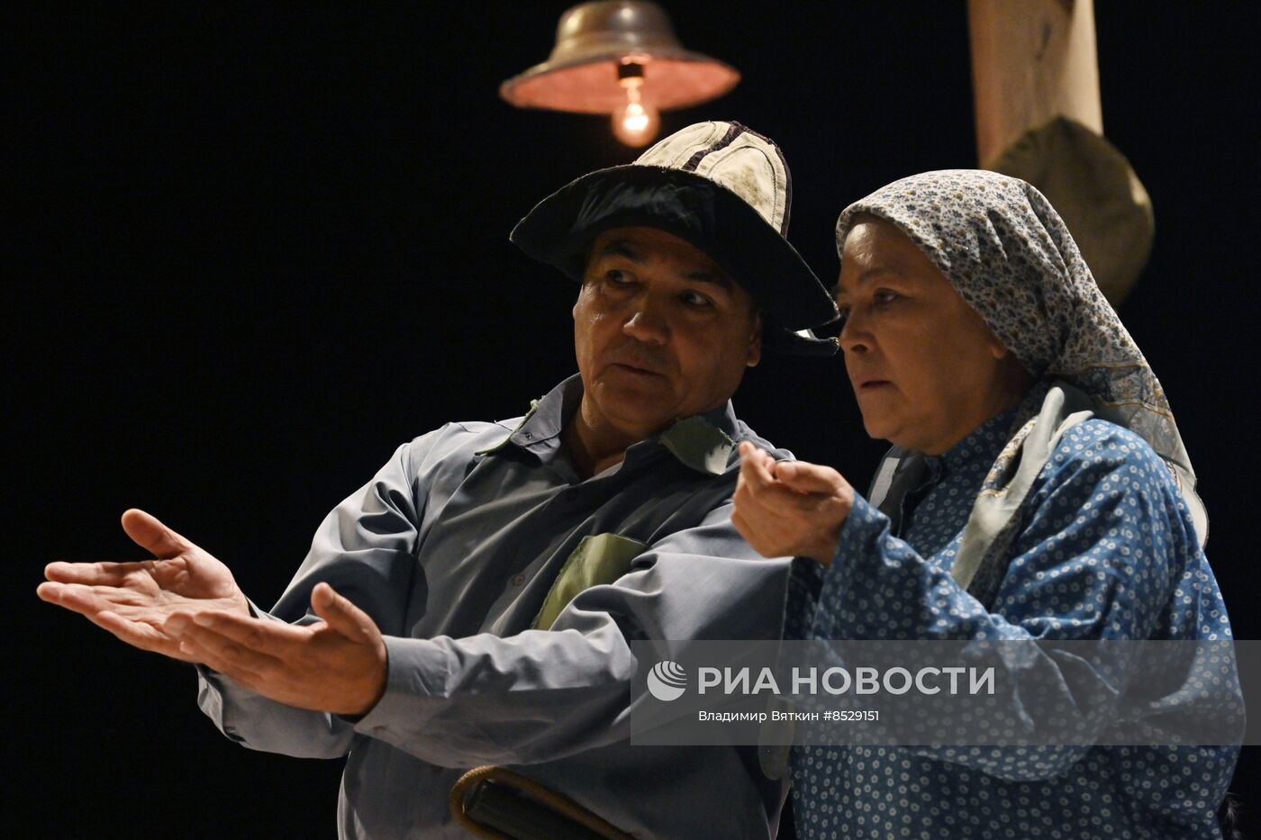 Спектакль "Материнское поле" в рамках международного театрального фестиваля им. А.П. Чехова