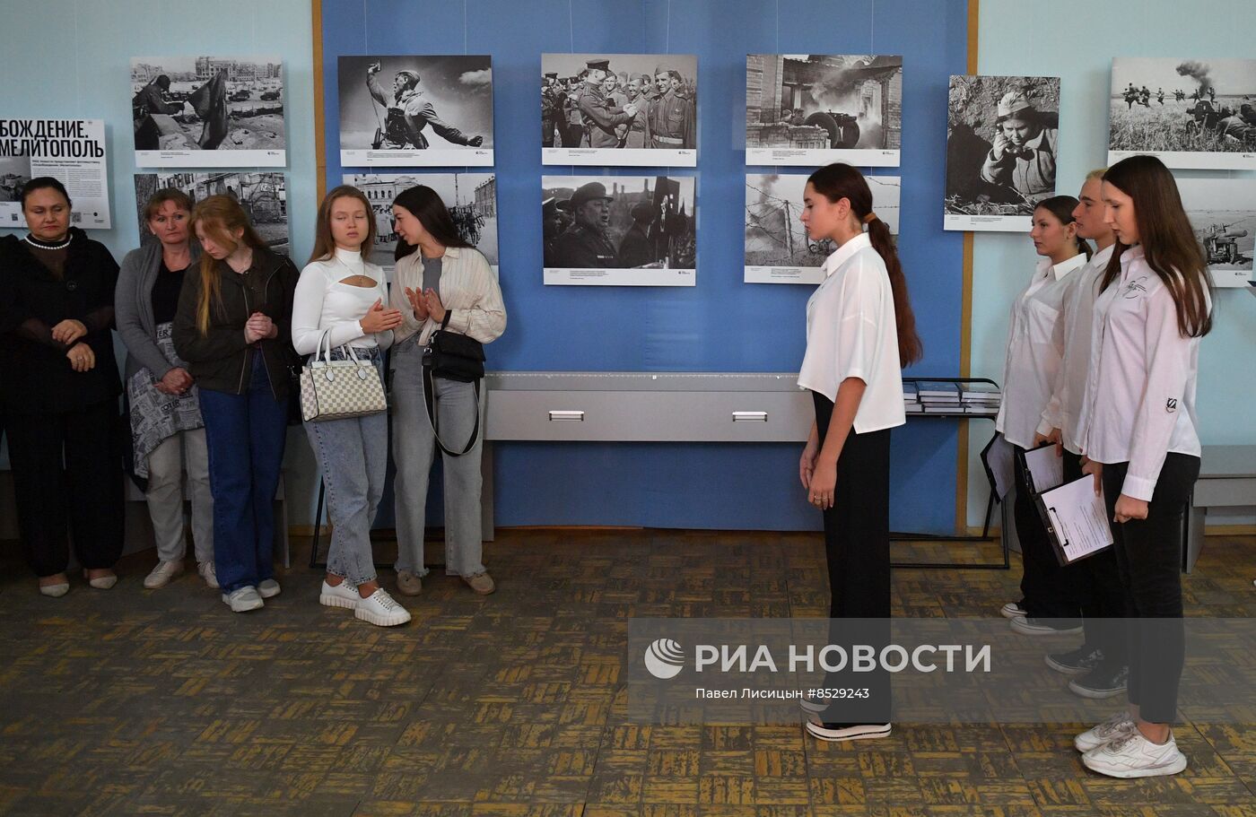 Открытие фотовыставки "Освобождение. Мелитополь"