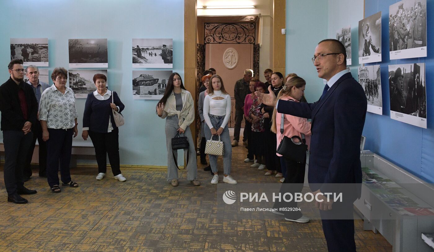 Открытие фотовыставки "Освобождение. Мелитополь"