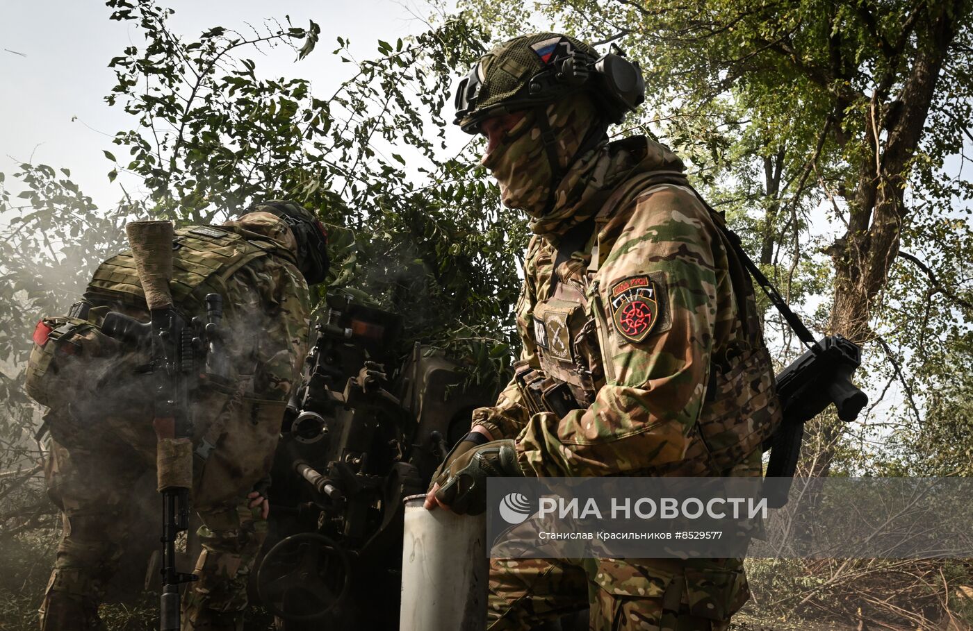 Боевая работа расчетов буксируемых гаубиц Д-30 ЦВО в зоне проведения СВО