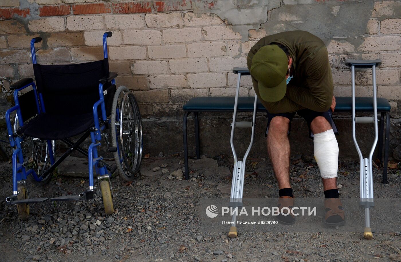 Работа медицинского отряда в Запорожской области