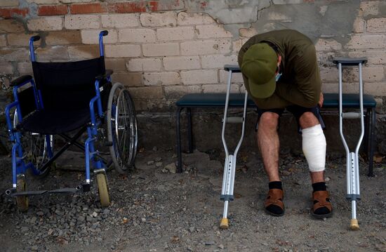 Работа медицинского отряда в Запорожской области