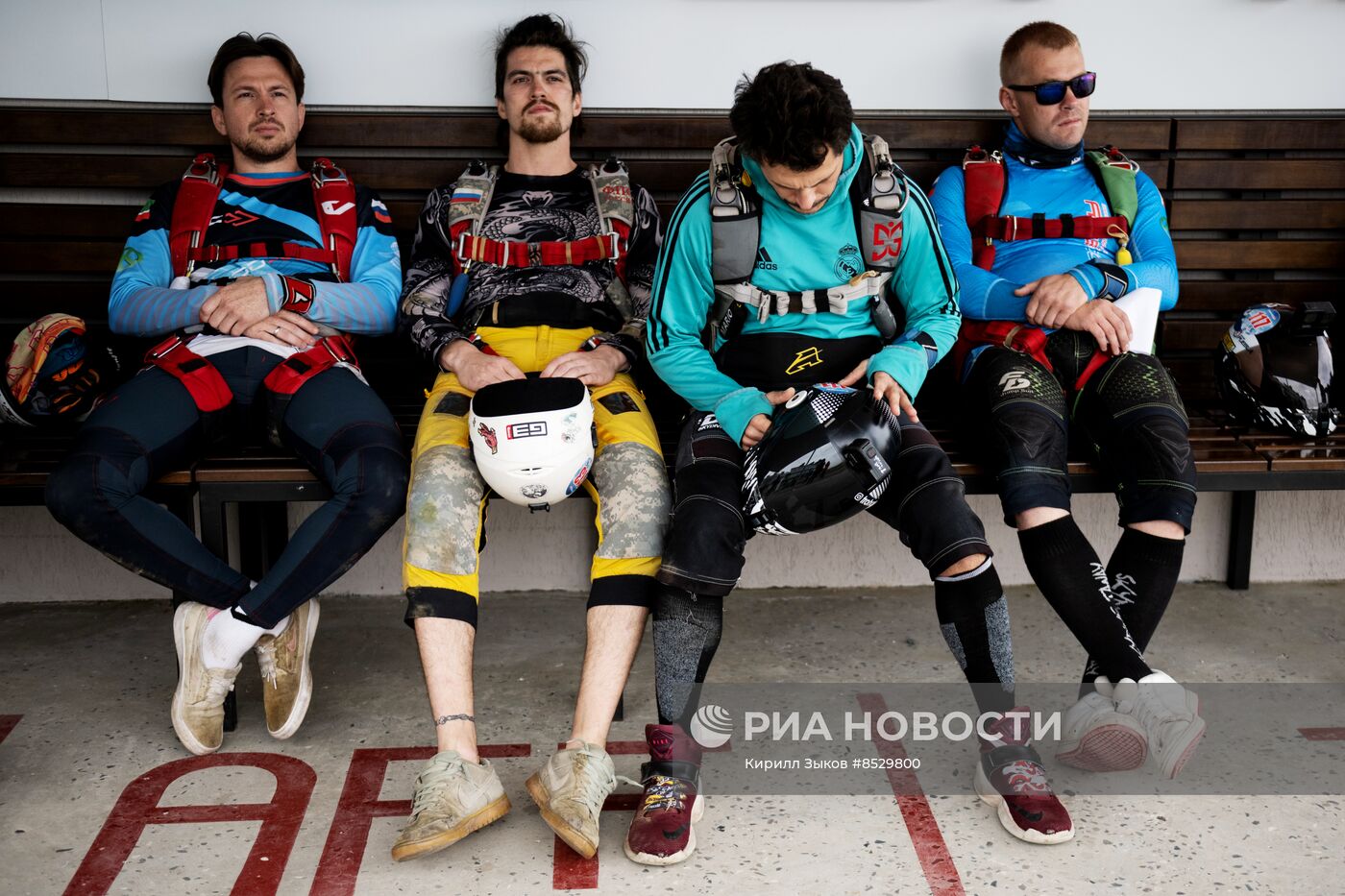 Чемпионат по парашютному спорту в Гудермесе