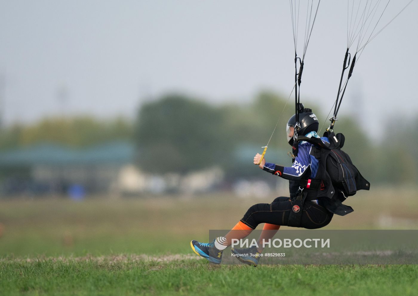Чемпионат по парашютному спорту в Гудермесе