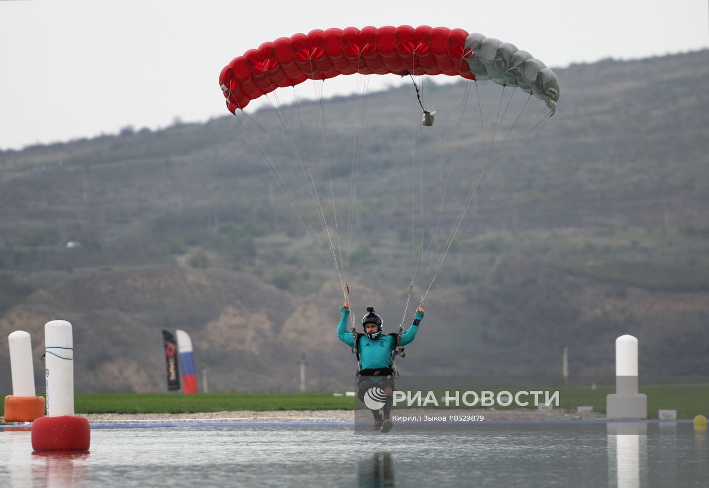 Чемпионат по парашютному спорту в Гудермесе