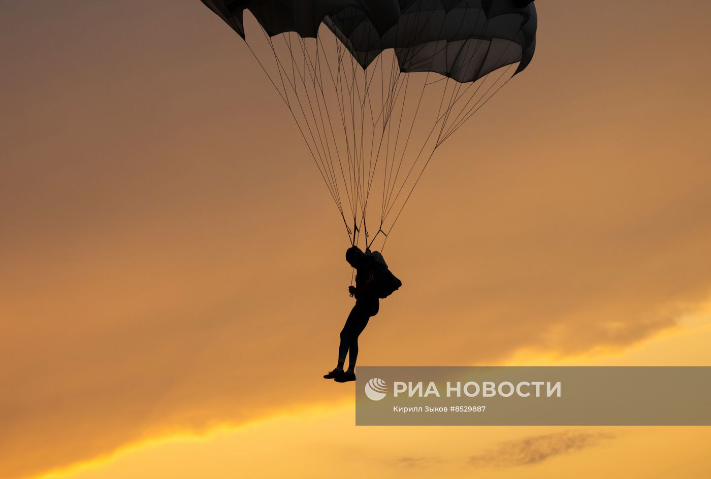 Чемпионат по парашютному спорту в Гудермесе