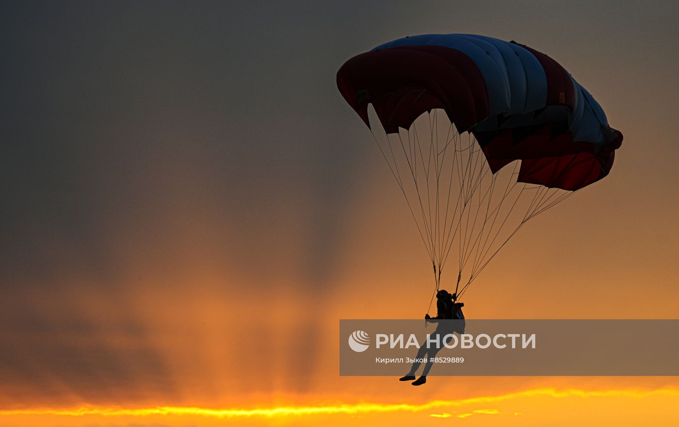 Чемпионат по парашютному спорту в Гудермесе