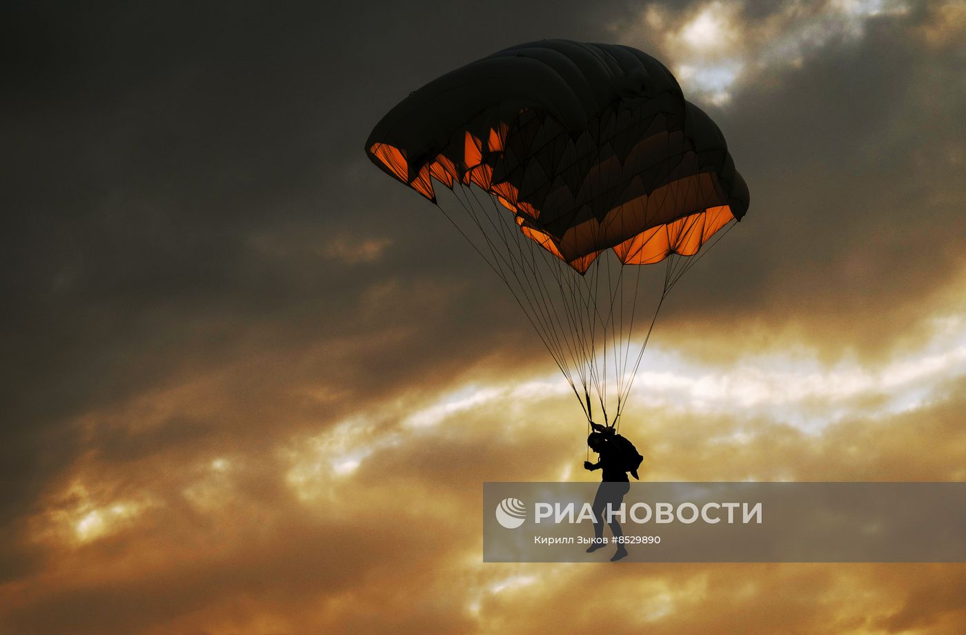 Чемпионат по парашютному спорту в Гудермесе