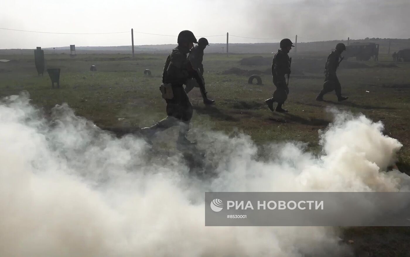 Министр обороны С. Шойгу проверил организацию боевой подготовки на полигонах ЮВО