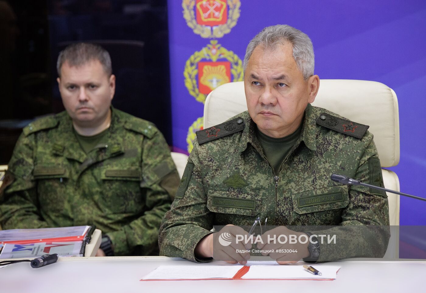 Министр обороны С. Шойгу проверил организацию боевой подготовки на полигонах ЮВО