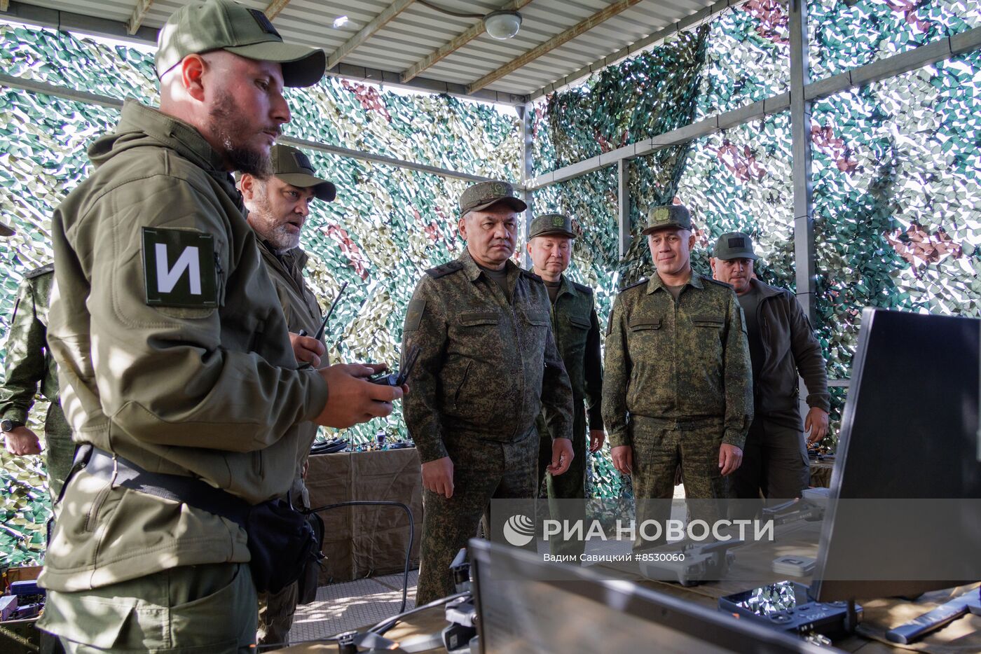 Министр обороны С. Шойгу проверил организацию боевой подготовки на полигонах ЮВО