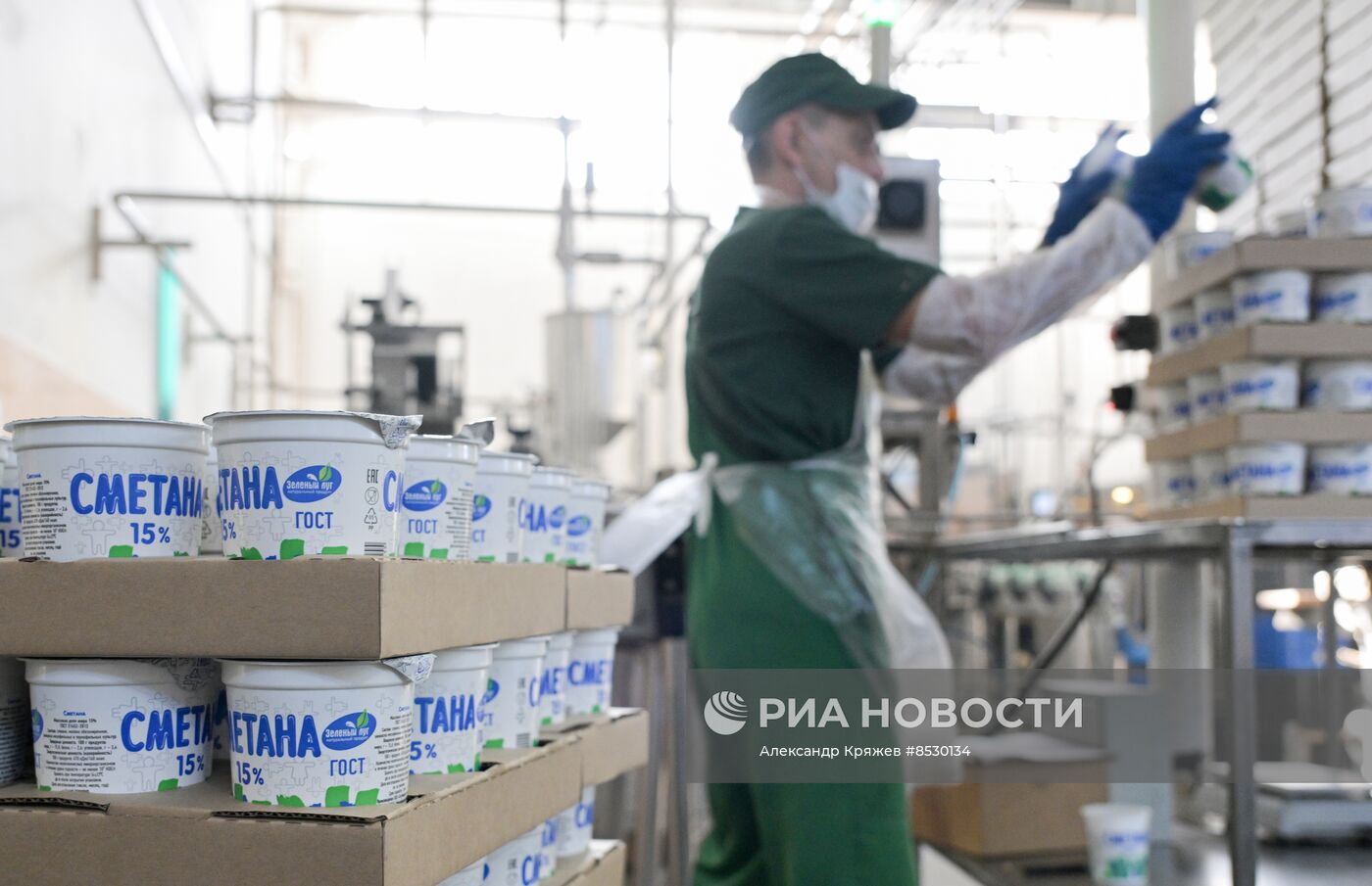 Производство молочной продукции в Новосибирской области