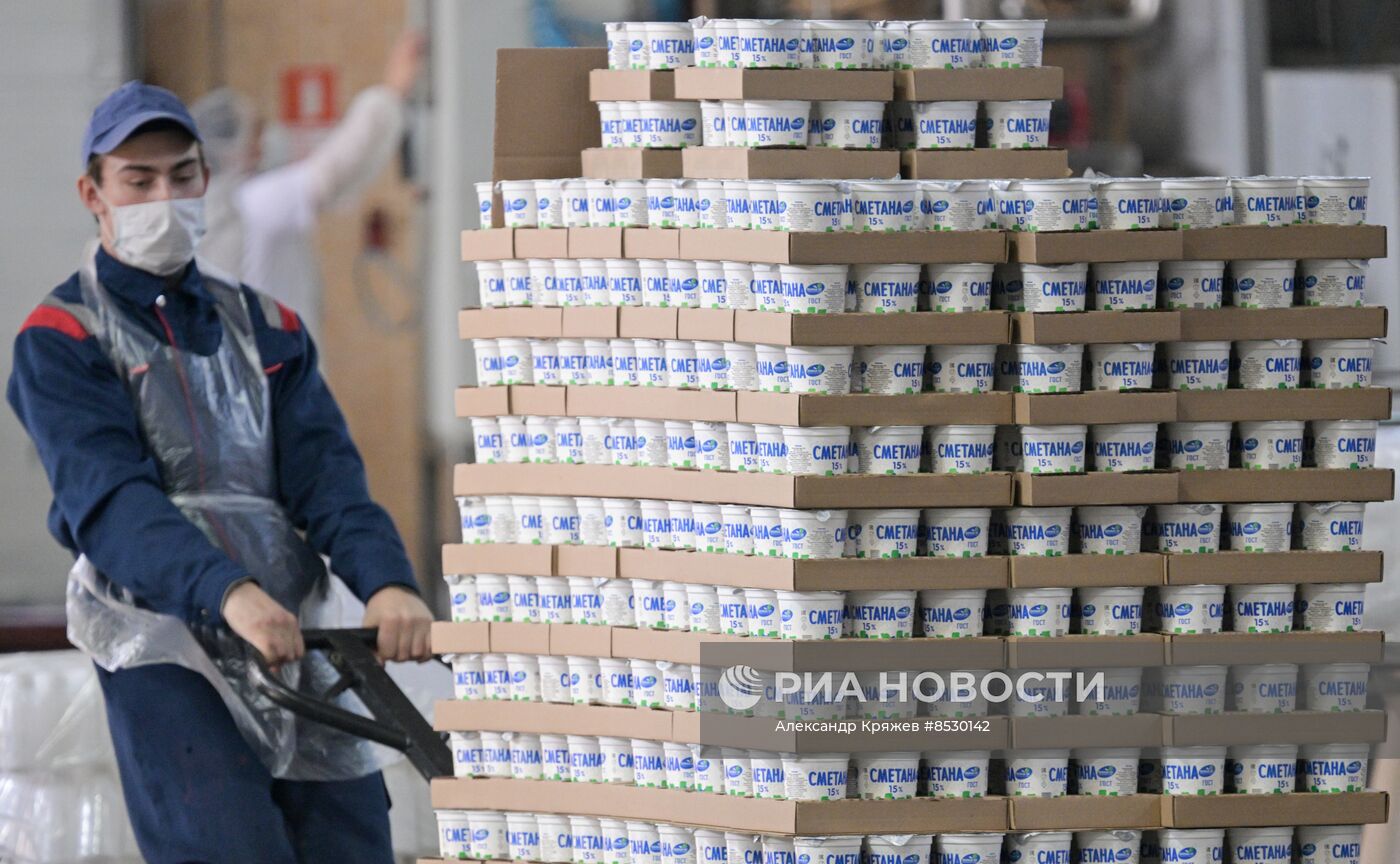 Производство молочной продукции в Новосибирской области