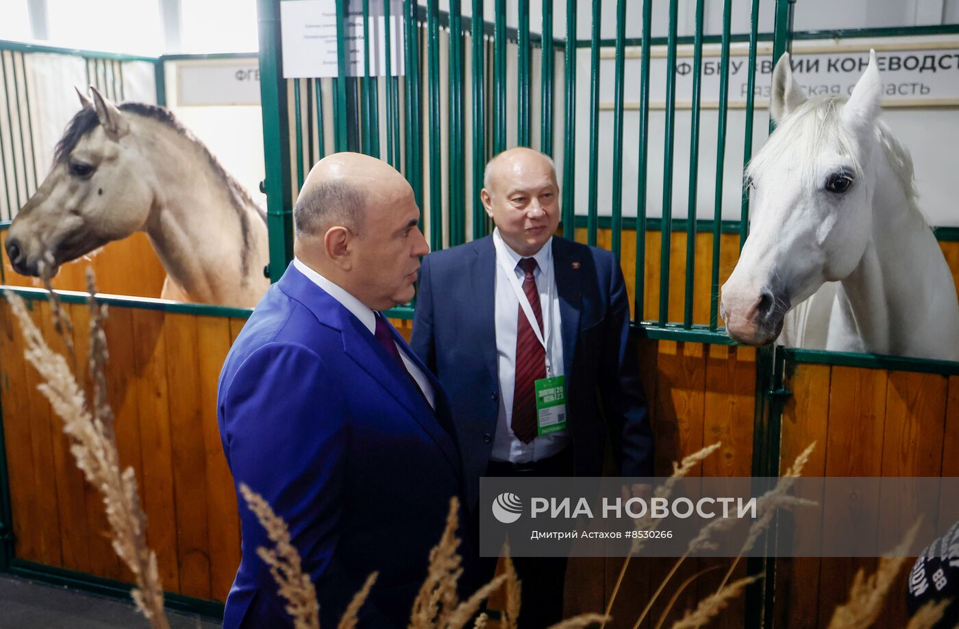 Премьер-министр РФ М. Мишустин принял участие в работе агропромышленной выставки "Золотая осень"