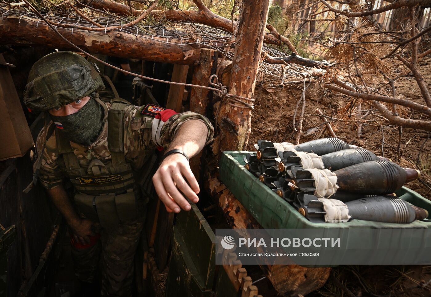 Боевая работа минометных расчетов ЦВО на Краснолиманском направлении СВО