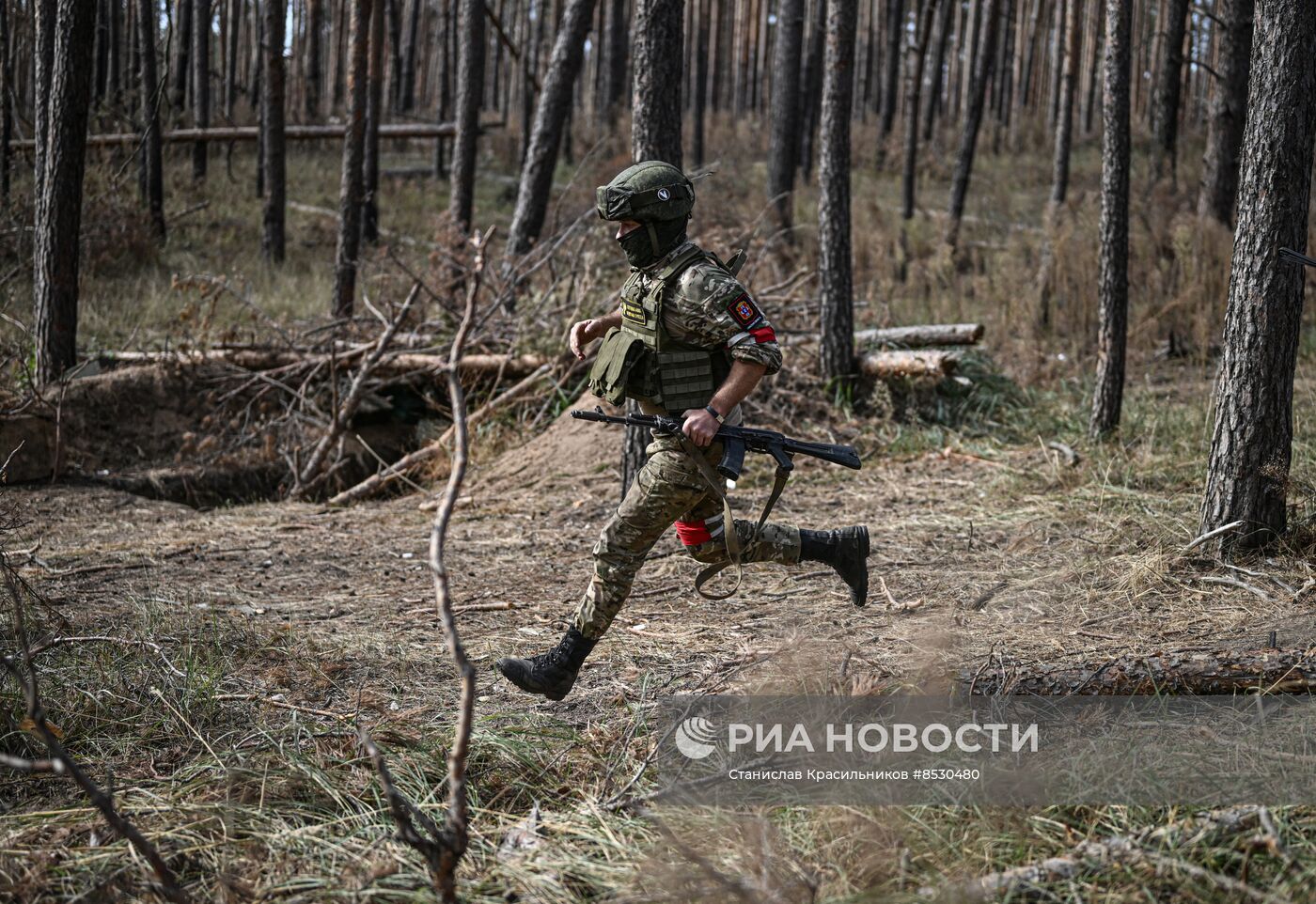 Боевая работа минометных расчетов ЦВО на Краснолиманском направлении СВО