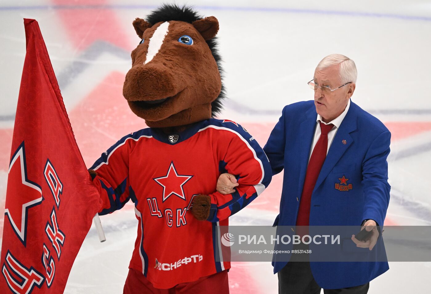 Хоккей. КХЛ. Матч ЦСКА - СКА