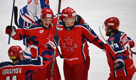 Хоккей. КХЛ. Матч ЦСКА - СКА