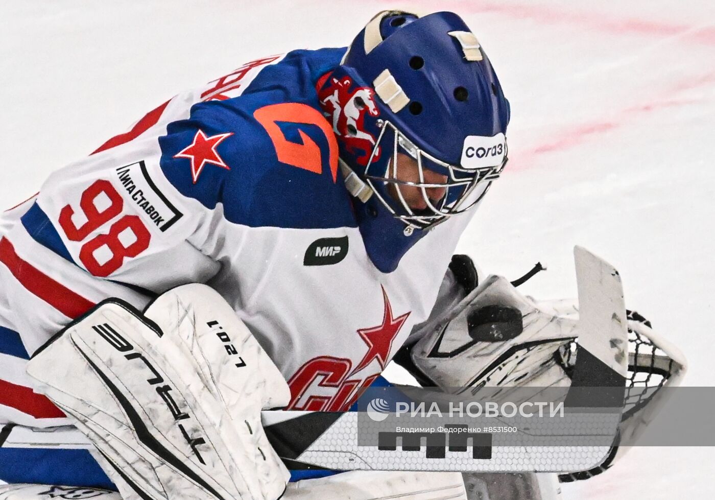 Хоккей. КХЛ. Матч ЦСКА - СКА