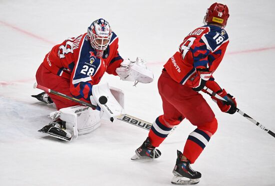 Хоккей. КХЛ. Матч ЦСКА - СКА