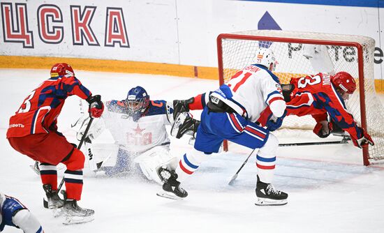 Хоккей. КХЛ. Матч ЦСКА - СКА