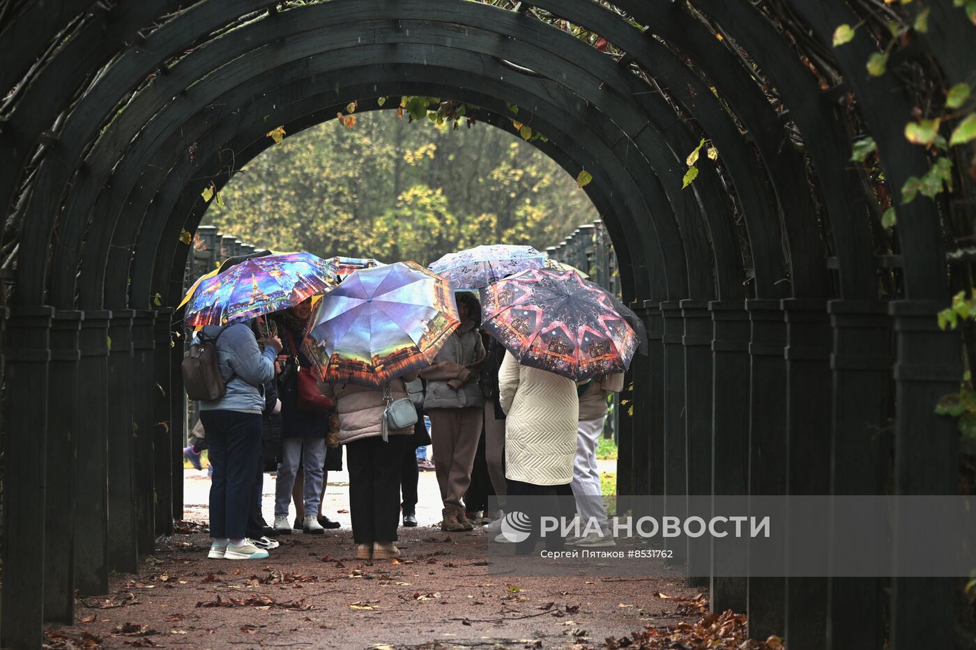 Ненастная погода в Москве