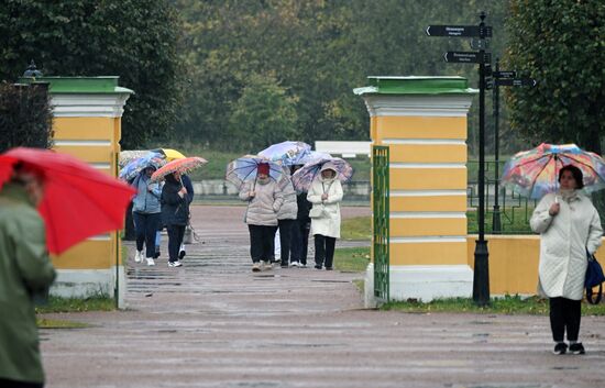 Ненастная погода в Москве