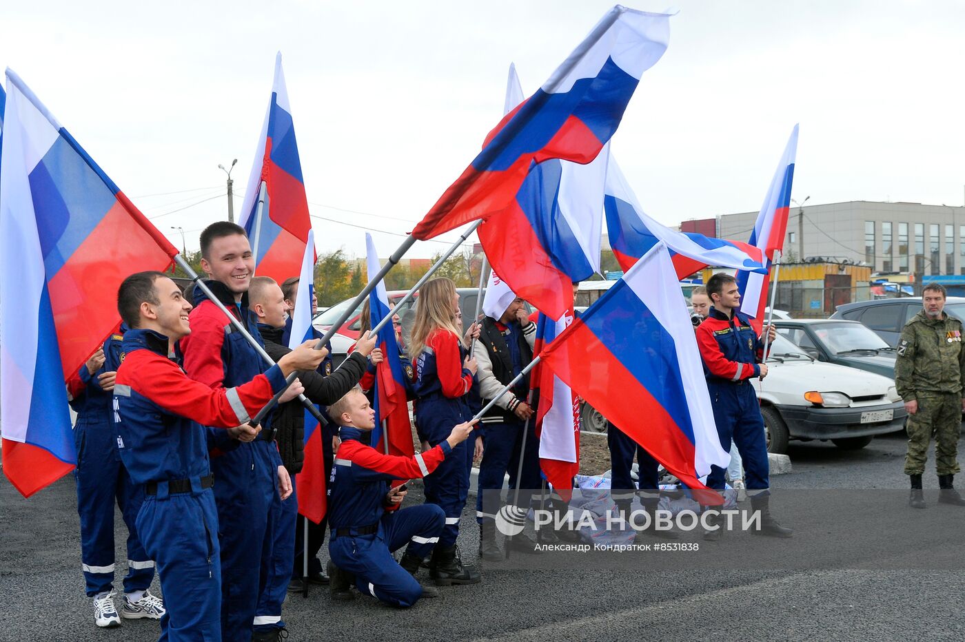 Празднование Дня рождения В. Путина в Челябинске