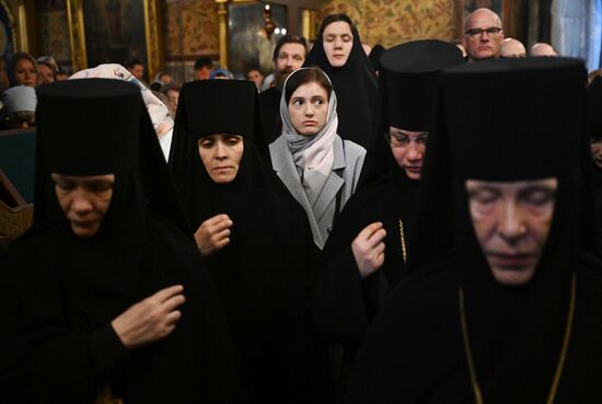 Патриаршее служение в Свято-Троицкой Сергиевой Лавре