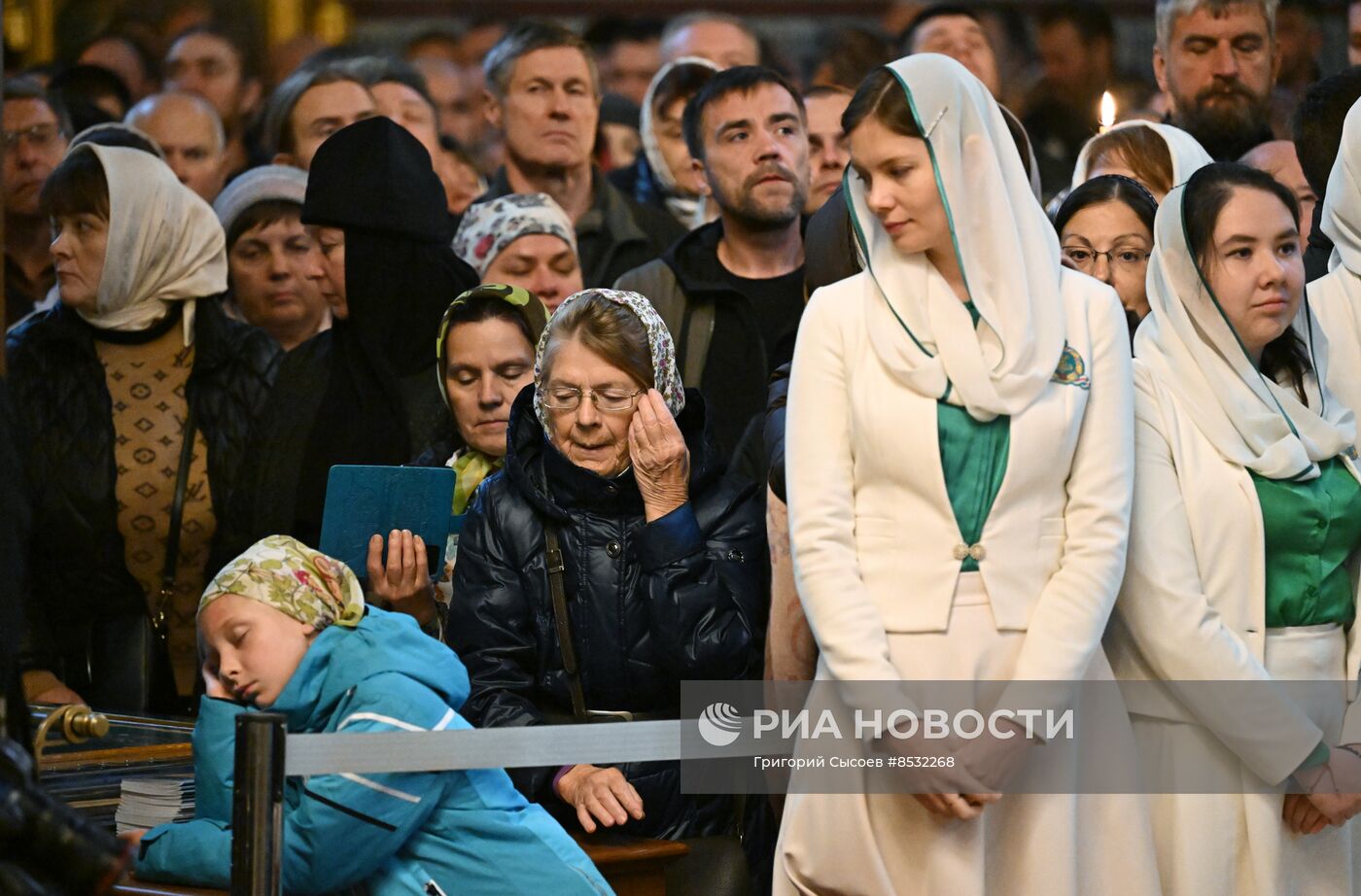 Патриаршее служение в Свято-Троицкой Сергиевой Лавре