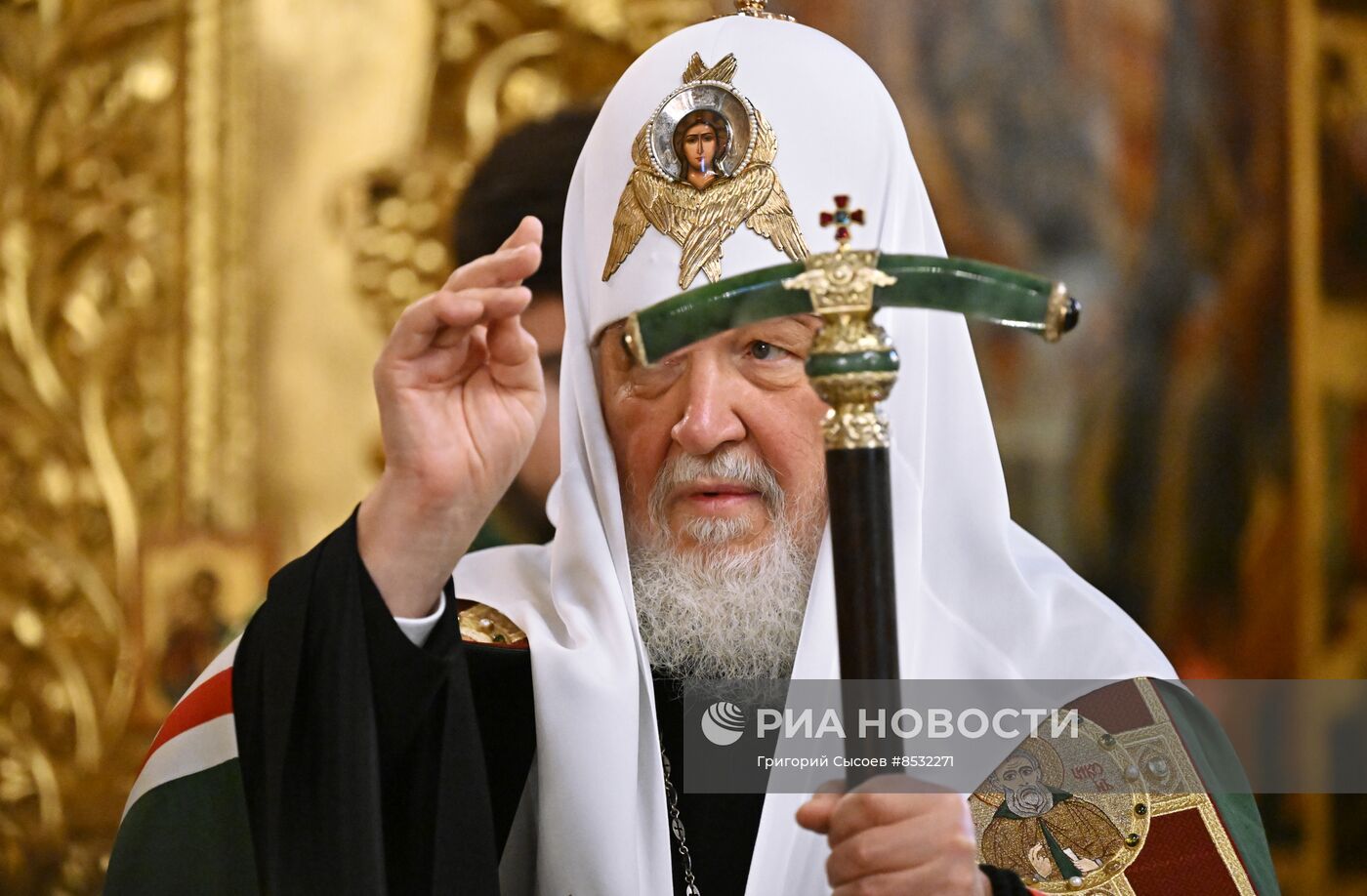 Патриаршее служение в Свято-Троицкой Сергиевой Лавре